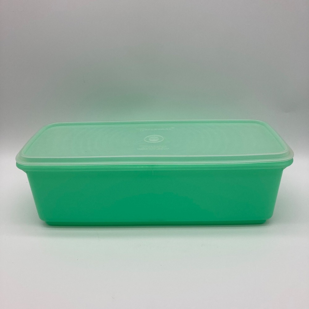Vintage Tupperware Green Celery Keeper Container Set 782 Lid 769 Grid Insert